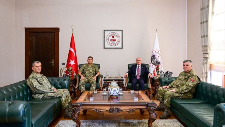 1. Ordu Komutanı Orgeneral Ersay’dan Vali Turan’a ziyaret