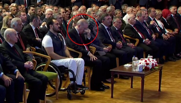 15 Temmuz Anma Töreni’ne katılan Cumhurbaşkanı Erdoğan’ın duygusal anları