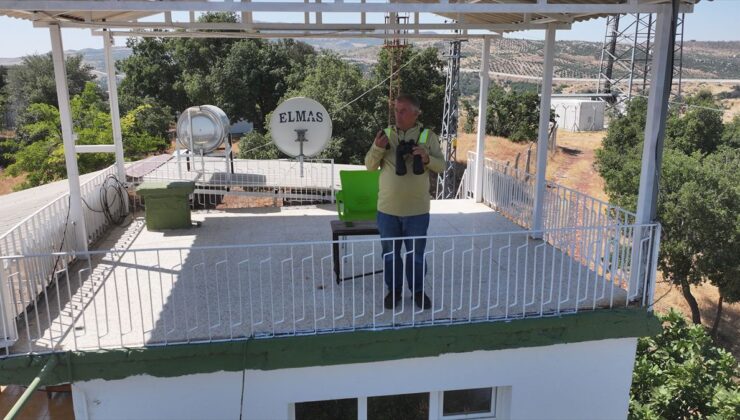 25 yıldır 850 metre rakımda “yeşil vatan” nöbeti tutuyor