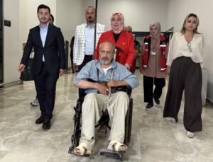 40 yıllık hasret, Suudi Arabistan’da mahsur kalan Ali Baybaş vatana döndü