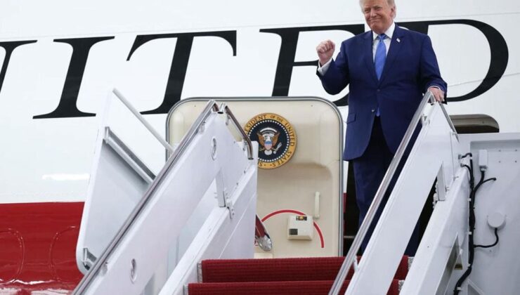 ABD Başkanı Donald Trump, Ankara yolunda