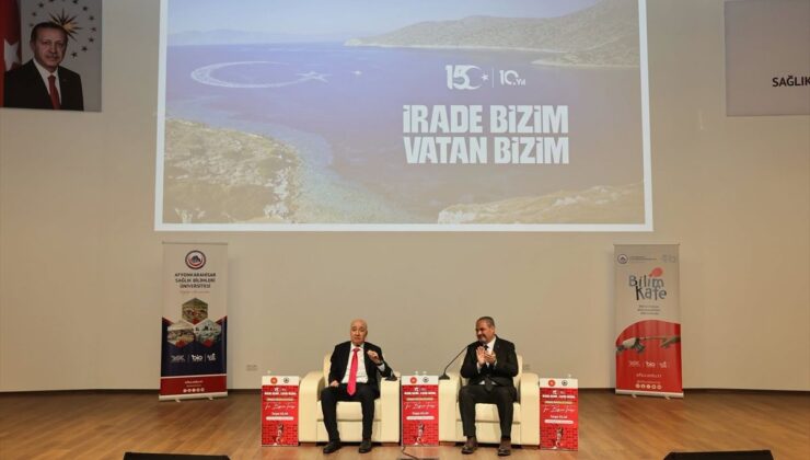 Afyonkarahisar’da “Milletin Zaferinin 10. Yılında Tam Bağımsız Türkiye” konferansı düzenlendi