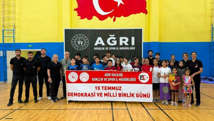 Ağrı’da 15 Temmuz Ruhu Sporla Yaşatıldı: 6 Branşta Turnuva Düzenlendi