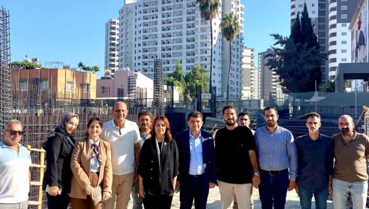AK Parti Milletvekili Söylemez, Tarsus’ta Okul İnşaatını İnceledi