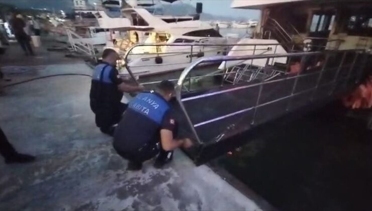 Alanya’da tur teknesi kavgası: 2 tekne mühürlendi