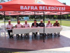 Bafra’da 15 Temmuz Şehitlik Ziyareti