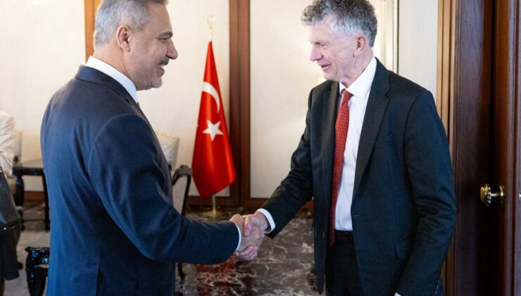 Bakan Fidan, Birleşik Krallık Ulusal Güvenlik Danışmanını kabul etti
