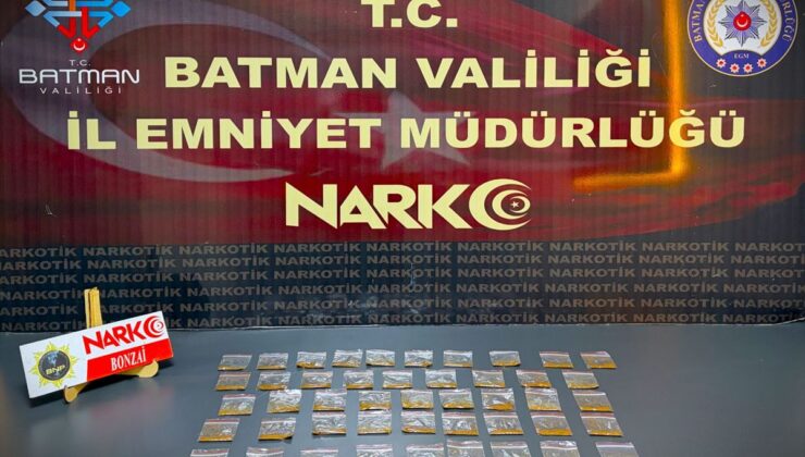 Batman’da uyuşturucu operasyonunda yakalanan 6 zanlı tutuklandı