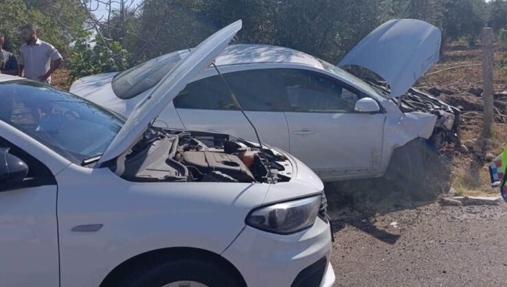Besni’de İki Otomobil Çarpıştı: 3 Yaralı