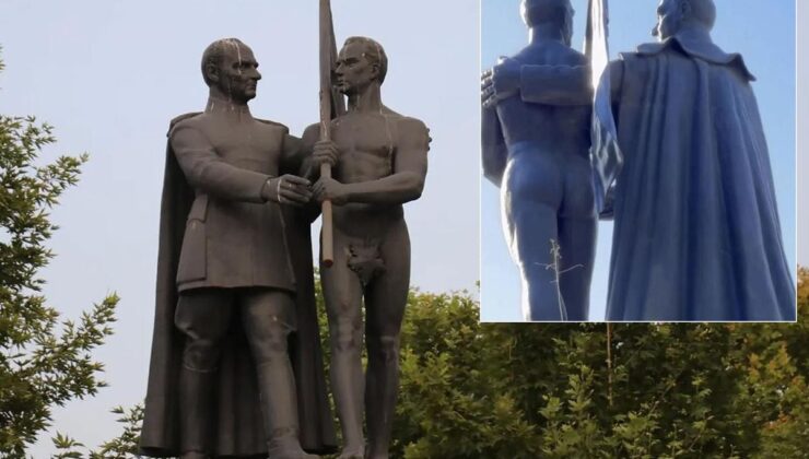 Bir ilimizde gündem bu heykel! CHP ve İYİ Parti olayı yargıya taşıdı