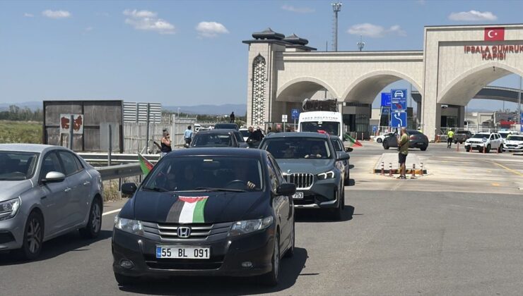 Bosna Hersek’ten hareket eden “Filistin Konvoyu” Türkiye’ye giriş yaptı