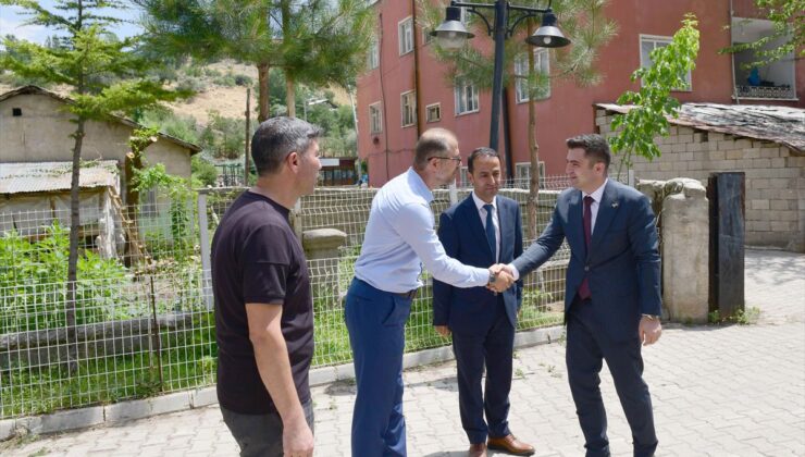 Çatak Kaymakamı Sarı’dan İlçe Milli Eğitim Müdürlüğüne ziyaret
