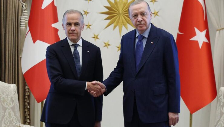 Cumhurbaşkanı Erdoğan, Kanada Başbakanı Carney’i kabul etti