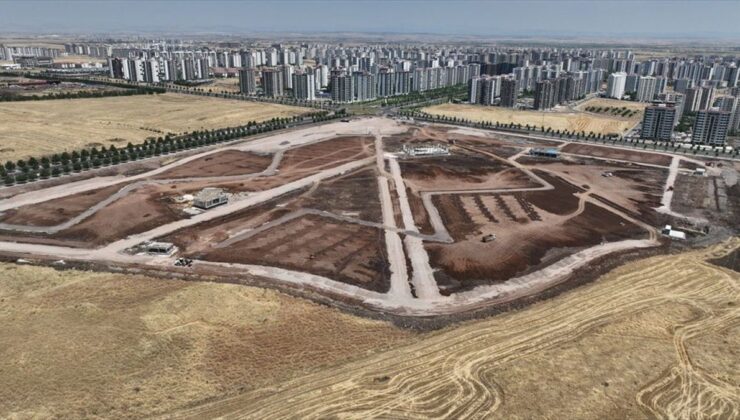 Diyarbakır’da Mezopotamya Kent Parkı’nda çalışmalar sürüyor