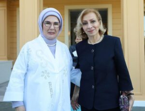 Emine Erdoğan, Lübnan Başbakanı’nın eşini İstanbul’da ağırladı