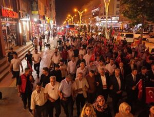Erciş’te 15 Temmuz Demokrasi ve Milli Birlik Günü Etkinliği