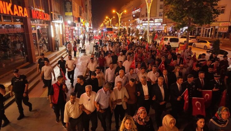 Erciş’te 15 Temmuz Demokrasi ve Milli Birlik Günü Etkinliği