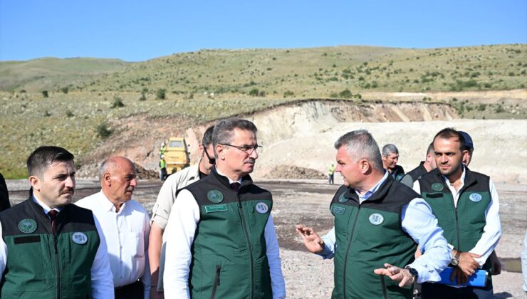 Erzurum’da tarım arazilerini sulayacak Küçüktüy Barajı’nın 2028’de su tutması hedefleniyor