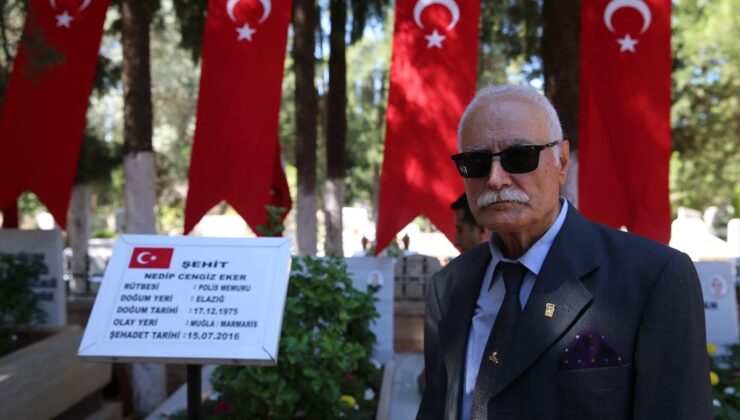 FETÖ’nün Darbe Girişiminde Şehit Polis Eker Anıldı