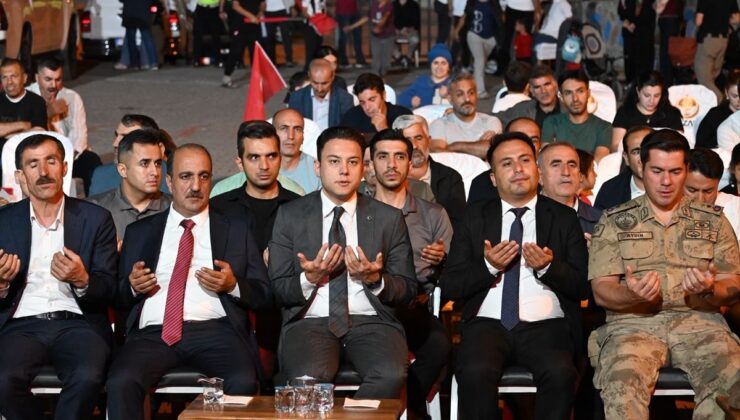 Hizan’da 15 Temmuz Demokrasi ve Milli Birlik Günü etkinliği