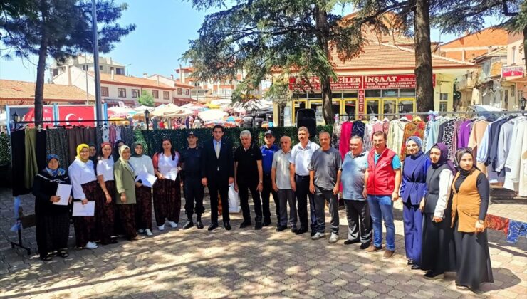 Hüyük’te hazır giyim ve ev tekstili sergisi açıldı