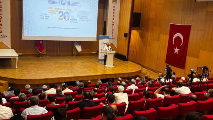 İstanbul’da “18. Dünya Doğu Türkistanlılar Kardeşlik Buluşması” düzenlendi