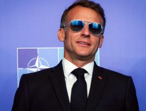 İşte Macron’un güneş gözlüğünü hiç çıkarmamasının nedeni
