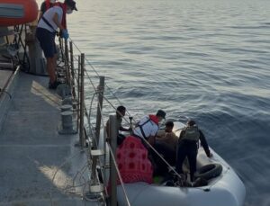 İzmir’de 46 Düzensiz Göçmen Yakalandı ve Kurtarıldı