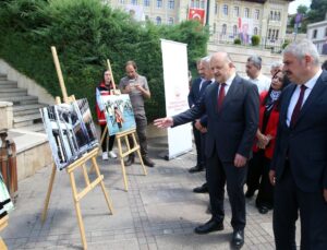 Kastamonu’da 15 Temmuz Anısına Taş Baskı ve Fotoğraf Sergisi