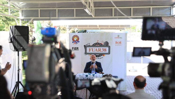 Kayseri’de 38 gün sürecek “Fuar38” tanıtıldı