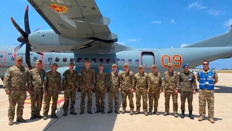 Kazakistan, BM Barış Gücü kapsamında Lübnan’a asker gönderdi