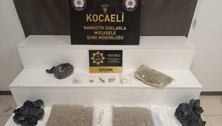 Kocaeli’de uyuşturucu operasyonu: 2 tutuklama