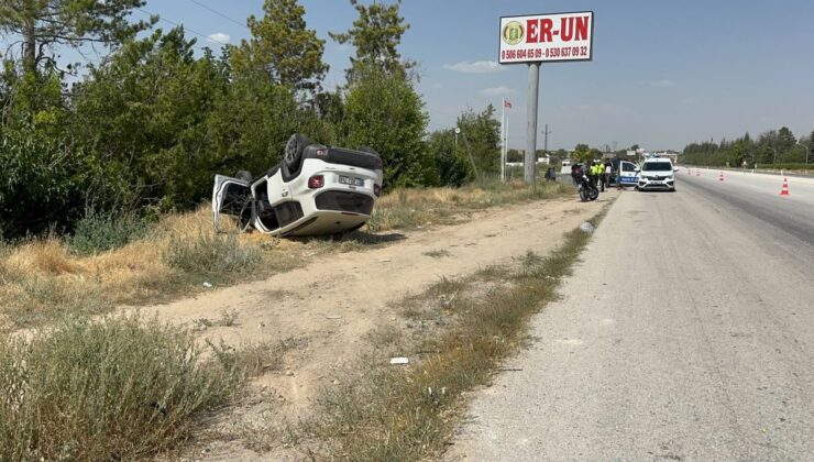 Konya’da TIR’ın Patlayan Lastiği Kazaya Neden Oldu: 8 Yaralı
