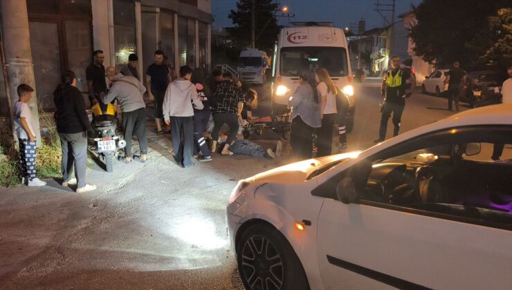 Kütahya’da Motosiklet ile Otomobil Çarpıştı: 1 Yaralı
