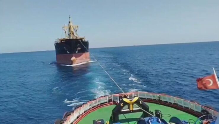 Makine Arızası Yaşayan Kuru Yük Gemisi Türkeli Demir Sahası’na Demirletildi