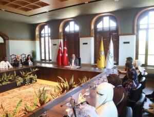 Moritanyalı heyetten Dünya Belediyeler Birliği Başkanı Altay’a ziyaret
