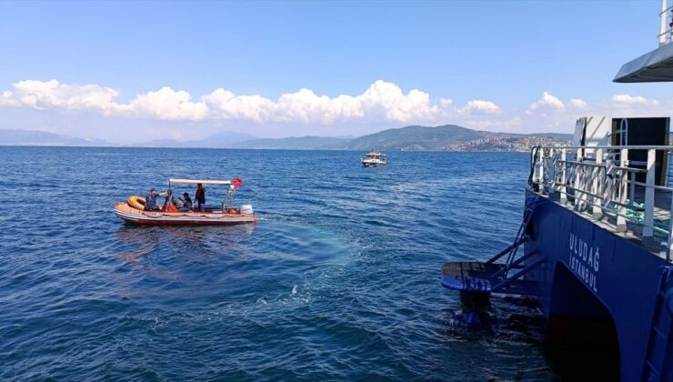 Mudanya’da sürüklenen çocuk kurtarıldı