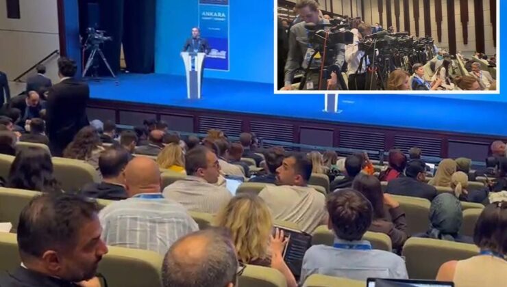 NATO Genel Sekreteri Rutte’nin basın toplantısına yoğun ilgi! Gazeteciler tıka basa doldurdu
