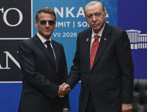 NATO Zirvesi’nde kritik temas! Erdoğan, Macron ile görüştü