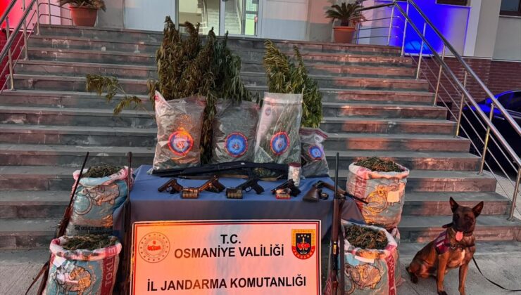 Osmaniye’de dron destekli uyuşturucu operasyonu: 4 gözaltı