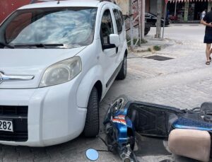 Osmaniye’de motosiklet kazası: 1 yaralı