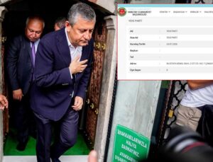 Özgür Özel başkanlığındaki Yeni Parti, Yargıtay resmi sitesine işlendi