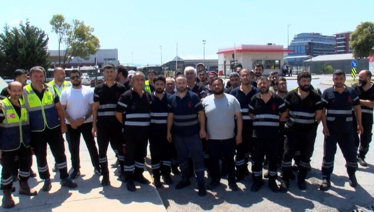 Pendik İETT Garajı’nda İşçilerden Maaş Eylemi