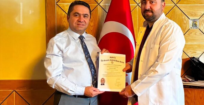 Prof. Dr. Mehmet Akın, uluslararası bilim kuruluşu Sigma Xi’ye tam üye seçildi