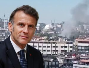 Şam’da Fransa Cumhurbaşkanı Macron’un kaldığı otelin yakınında patlama