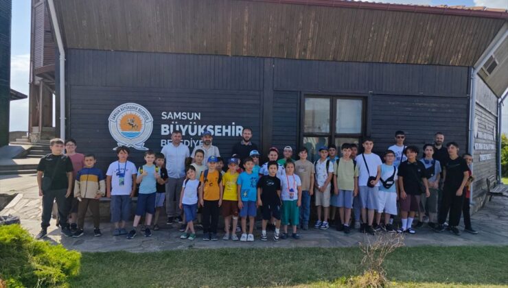 Samsun’da öğrenciler Kızılırmak Deltası’nı gezdi