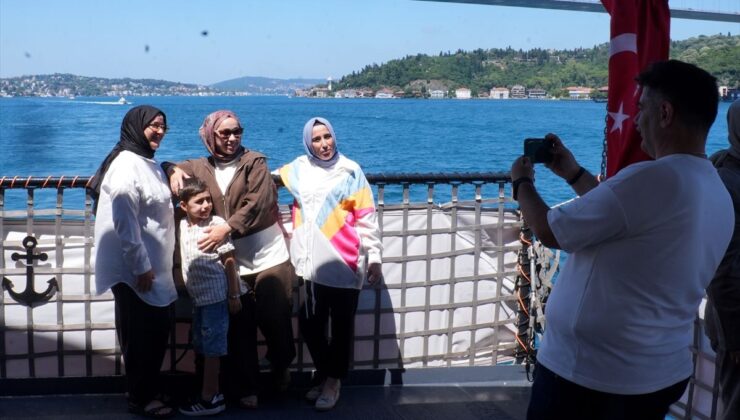 Şehit aileleri ve gazilere Boğaz turu