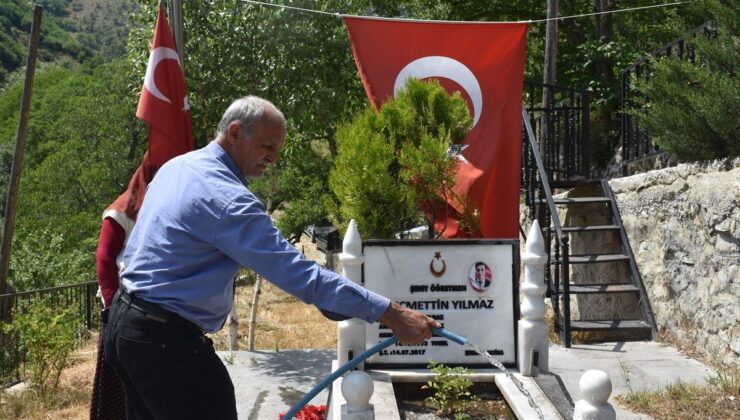 Şehit öğretmen Necmettin Yılmaz’ın acısı 9 yıldır taze
