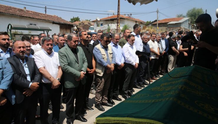 Sendika Başkanı Ali Yalçın’ın babası toprağa verildi
