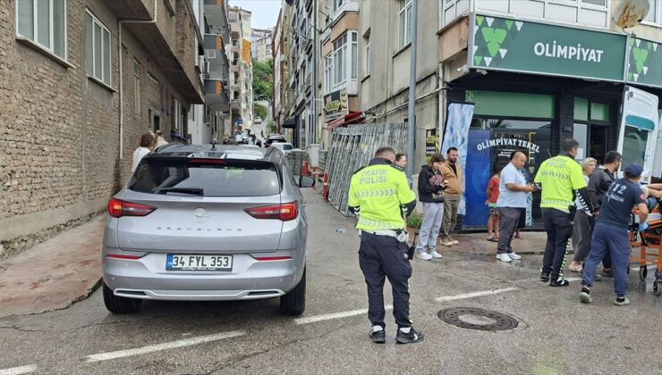 Sinop’ta otomobilin çarptığı yaya yaralandı